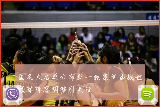 国足大名单公布新一轮集训备战世预赛阵容调整引关注
