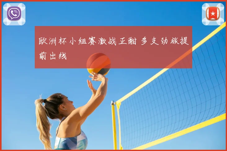 欧洲杯小组赛激战正酣 多支劲旅提前出线