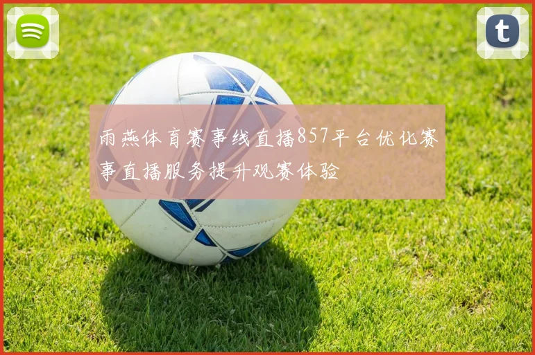 雨燕体育赛事线直播857平台优化赛事直播服务提升观赛体验